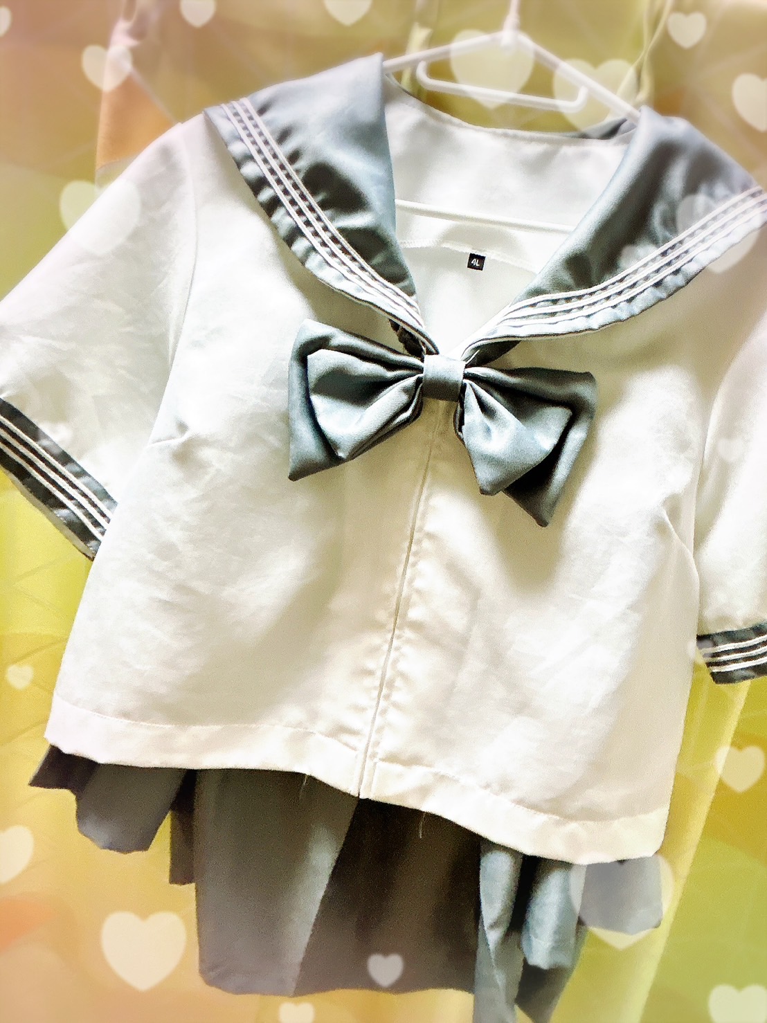 セーラー服（グレー